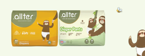 Allter baby diaper products